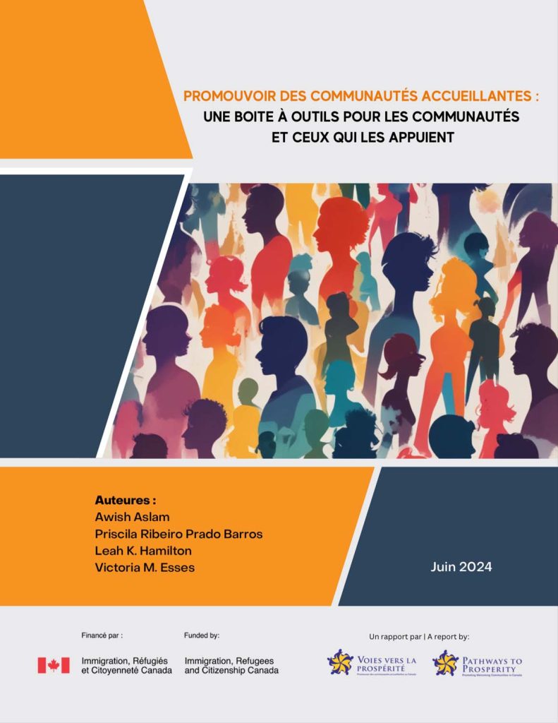 Promouvoir des communautés accueillantes une boîte à outils pour les communautés et ceux qui les appuient