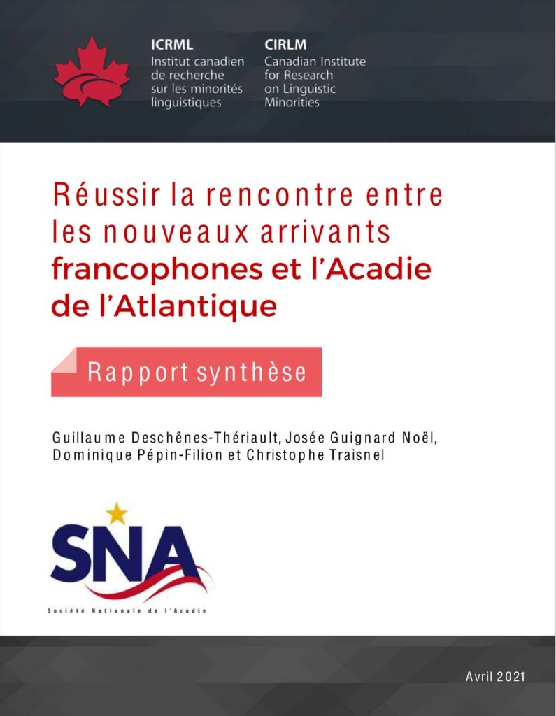 Réussir la rencontre entre les nouveaux arrivants francophones et l’Acadie de l’Atlantique