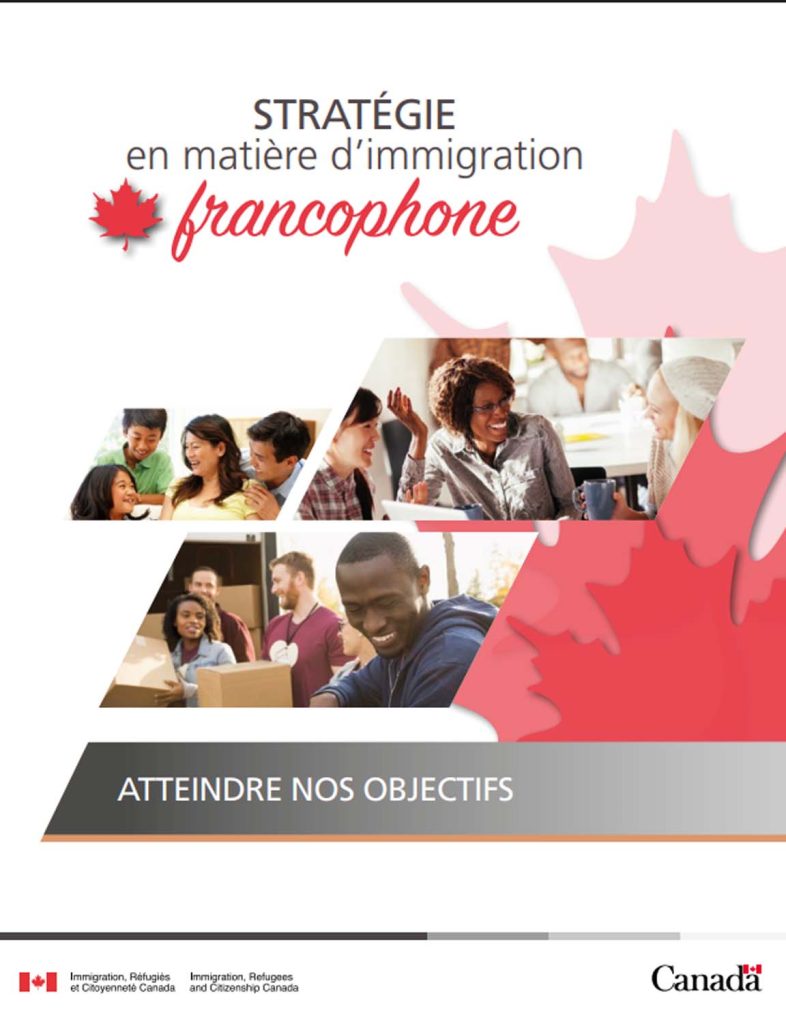 Stratégie en matière d immigration francophone